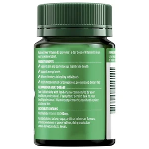 (PRE ORDER) Nature's Own Vitamin B3 500mg 60 Tablets shelf life 2yrs